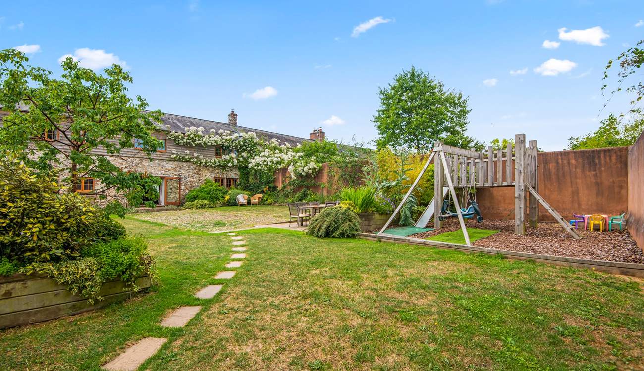 Another view of Lambs Lawn from the entrance gate.