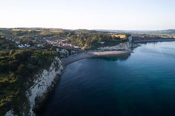 Beer is a charming fishing village nearby to the cottage.