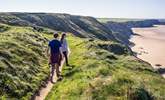 Enjoy miles of stunning coastline along the north coast of Cornwall. - Thumbnail Image