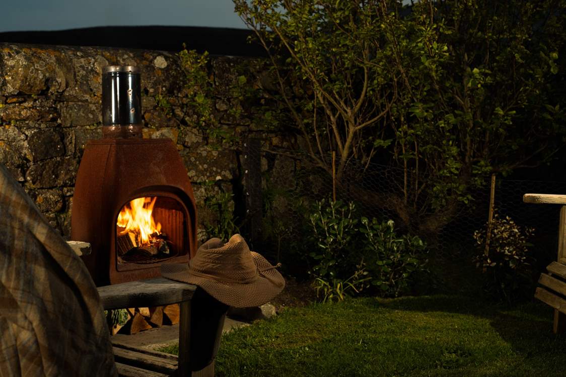 And in the evening, light the wood-burner for the most romantic of settings.