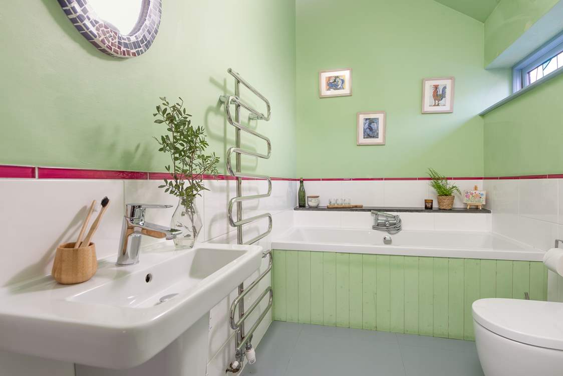 The perfect place for a long soak after a busy day.