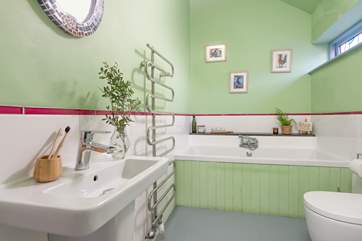 The perfect place for a long soak after a busy day.