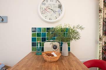 There are lots of homely touches through out.
