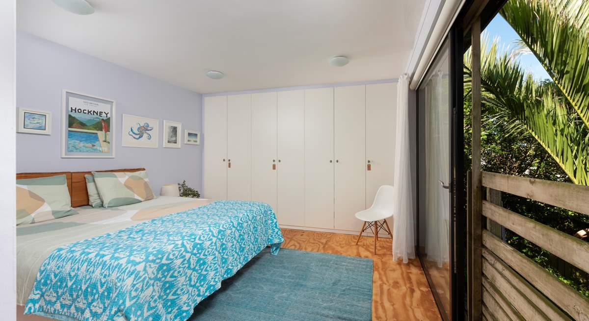 Gorgeous bedroom 1 with twin beds awaits.