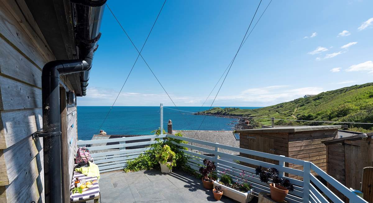 Sit on the terrace and take in the views from dawn until dusk.