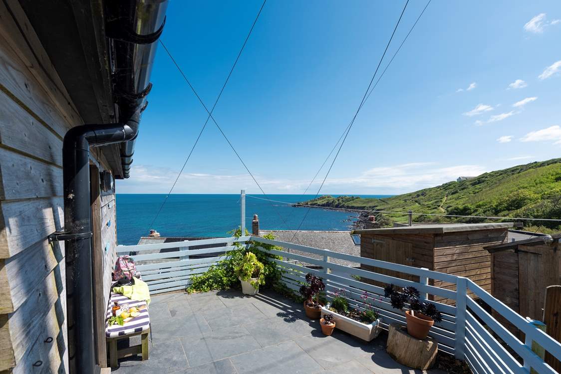 Sit on the terrace and take in the views from dawn until dusk.