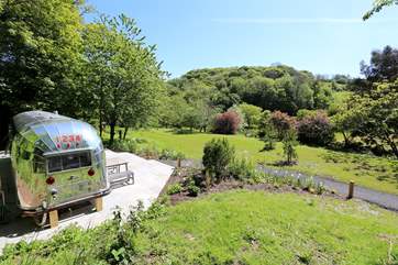 There are lovely views over the Owner's 20 acres.