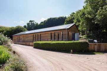 This is the fabulous games-room (shared with two holiday cottages on-site).