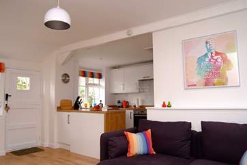 The Wool Shed (2596) is a light and modern open plan cottage.