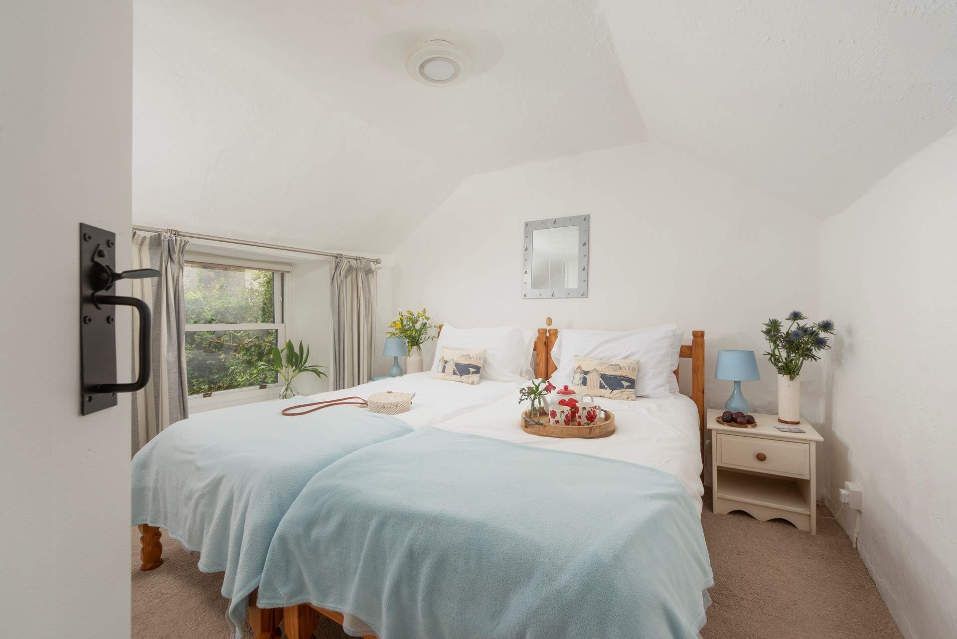 The sweet twin bedroom  - perfect for couples or children.