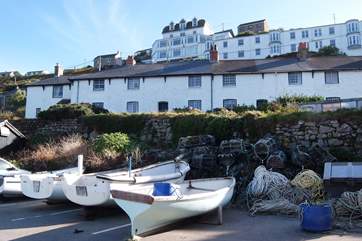 Albatross is the cottage in the centre of the picture, with the front door.