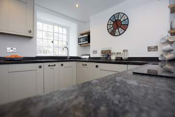 The kitchen.