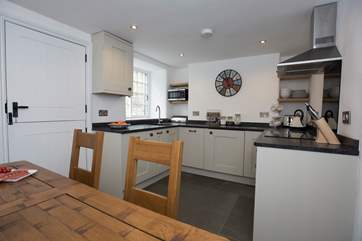 The kitchen.
