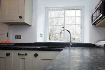 The kitchen.