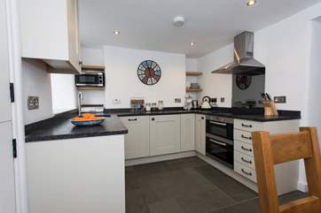 The kitchen.