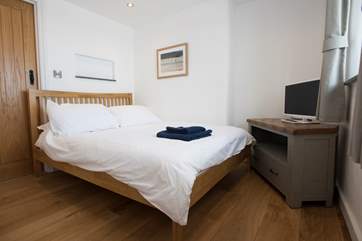 The first floor double bedroom.