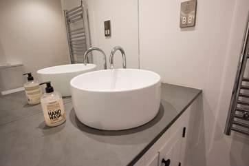 Contemporary fittings.