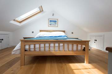 The second floor bedroom.