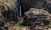 Head out in the car, walk through the Cornish countryside to the stunning beach at Nanjizal, you may see the wild ponies on the way. - Thumbnail Image