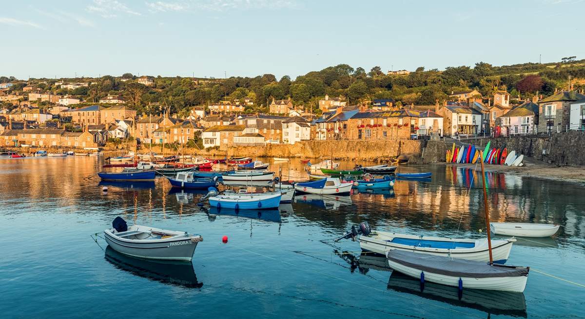 Visit the ever so pretty harbour in Mousehole.