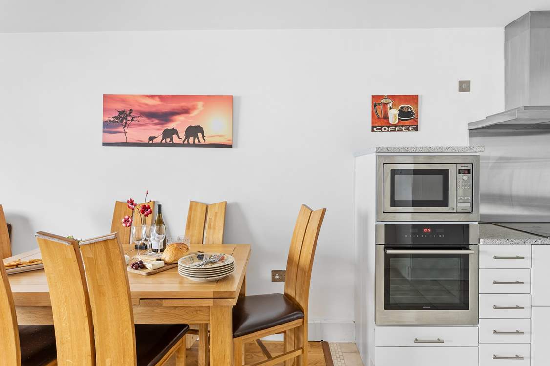 Sit back eat good food and relax into your holiday.