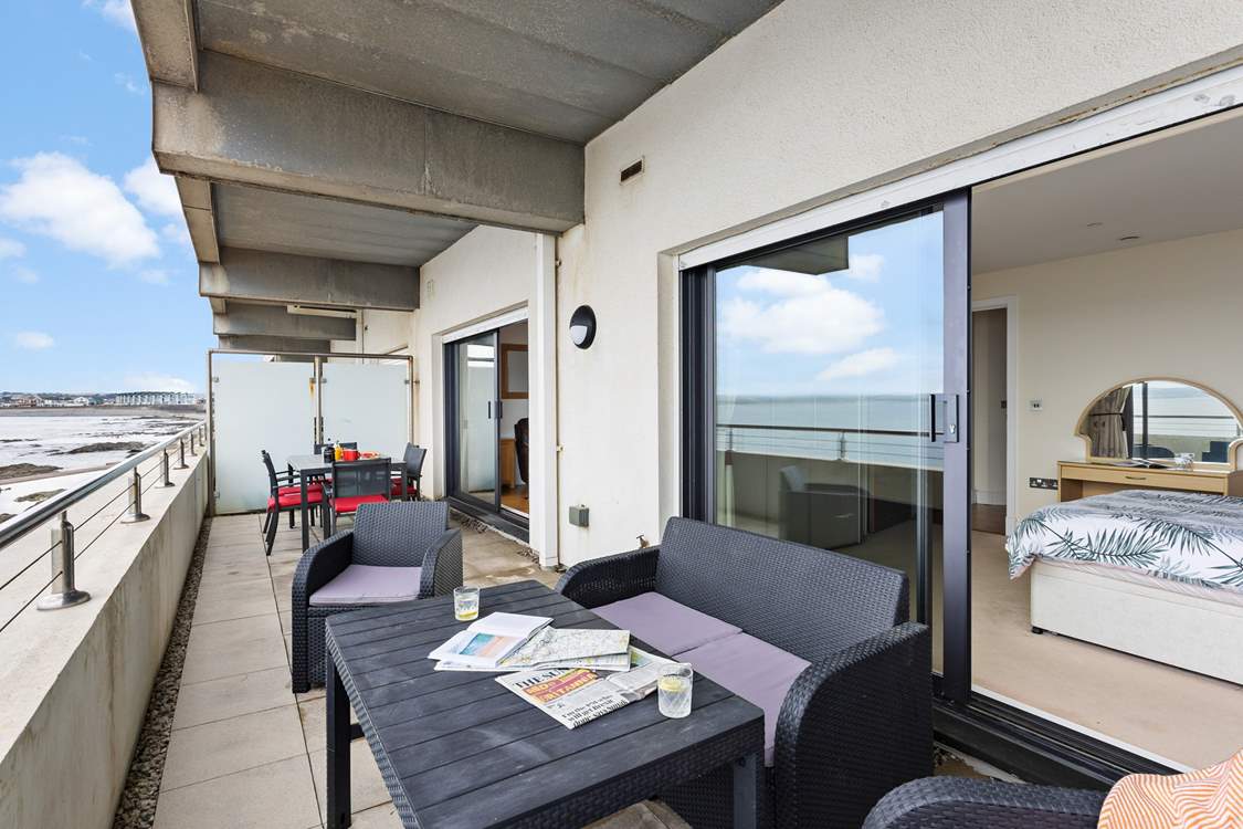 When not soaking up this view head out along the coast path and enjoy the rugged beautiful coast.