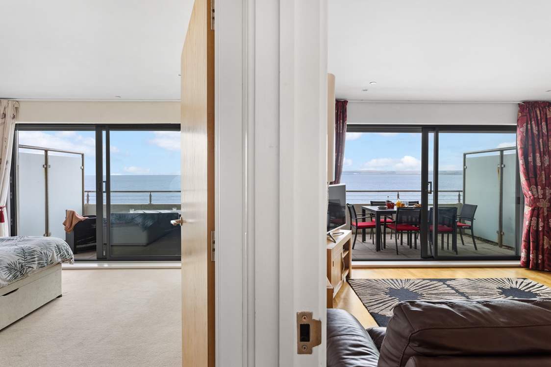 The view follows you at Seaclusion!