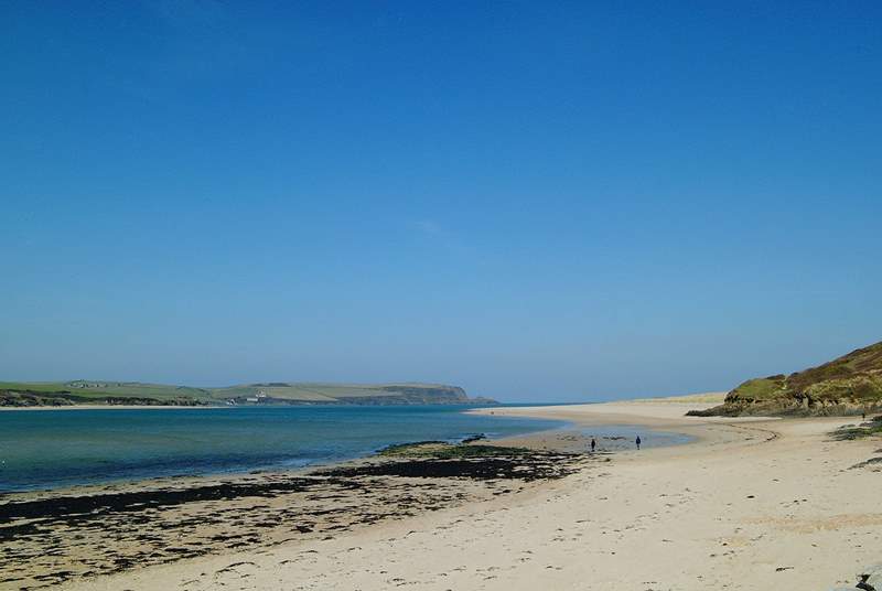 Daymer Bay is across the river and offers walks all the way to Polzeath.