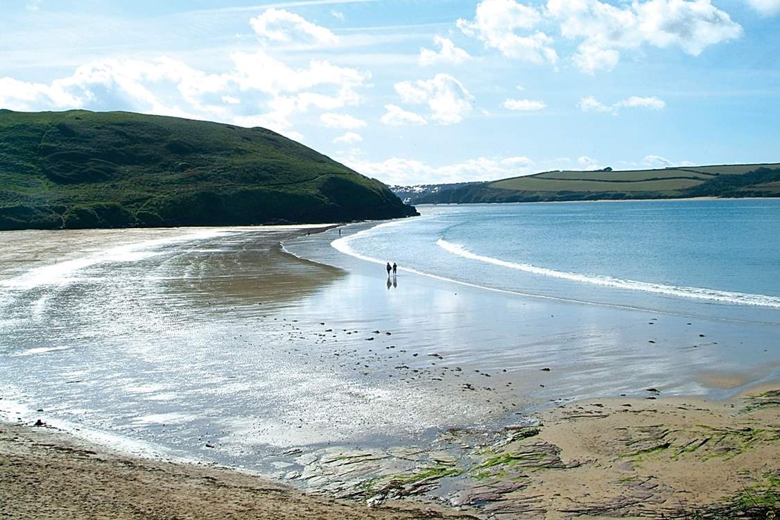 Daymer Bay beach.
