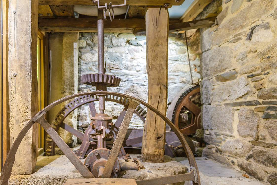 The mill workings.
