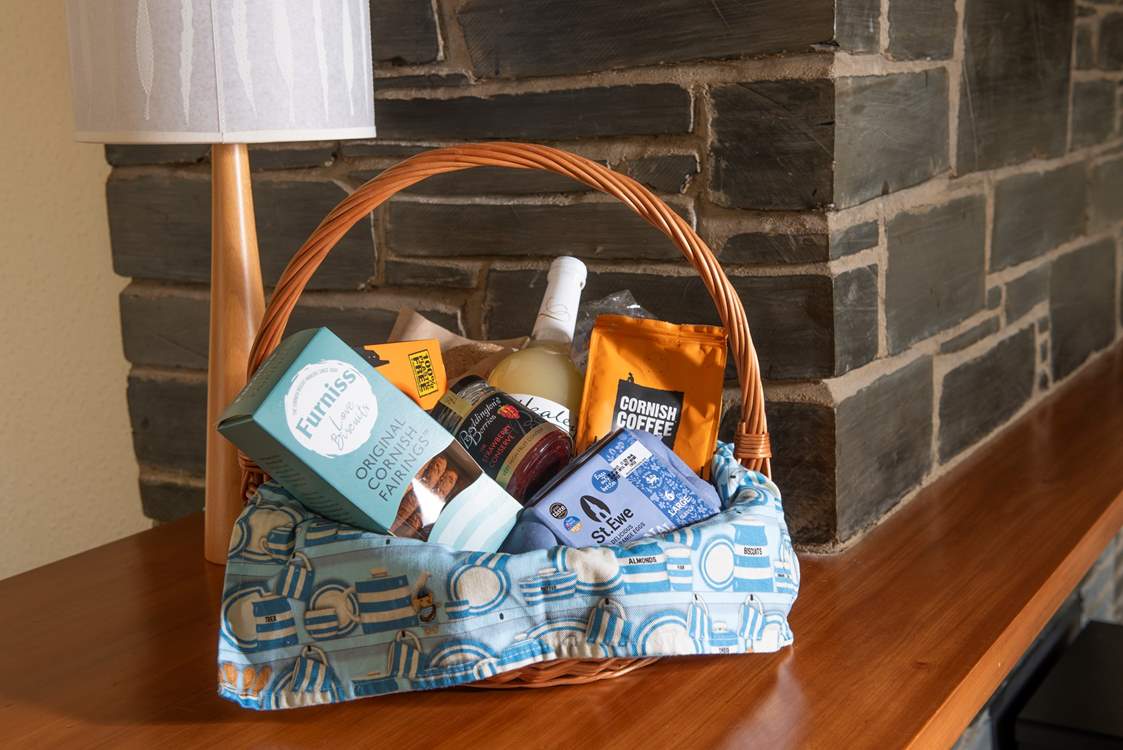 A lovely local hamper of delicious treats awaits.