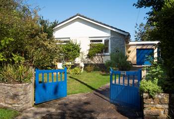 Private parking is in the driveway.