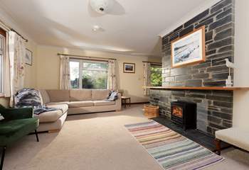 A spacious sitting-room for all the family to enjoy.