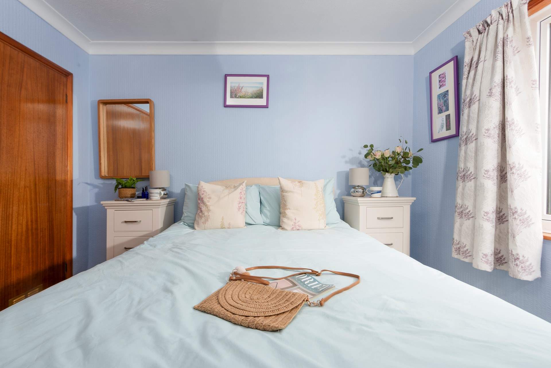 Sleep tight in this peaceful spot.