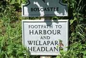 The walks are stunning and protected by the National Trust.