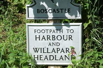 The walks are stunning and protected by the National Trust.