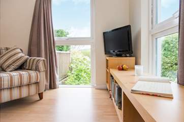 Sit back and enjoy the views from the living-area.