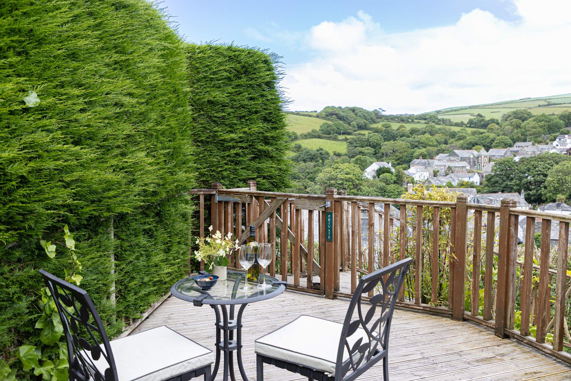 Stunning views of Boscastle await at Littlecott.