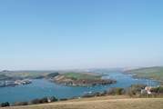 There are some spectacular views and walks around the South Hams. This is the Kingsbridge Estuary with Salcombe shown on the left.