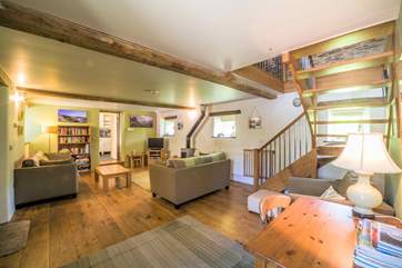 Beautifully designed living areas.