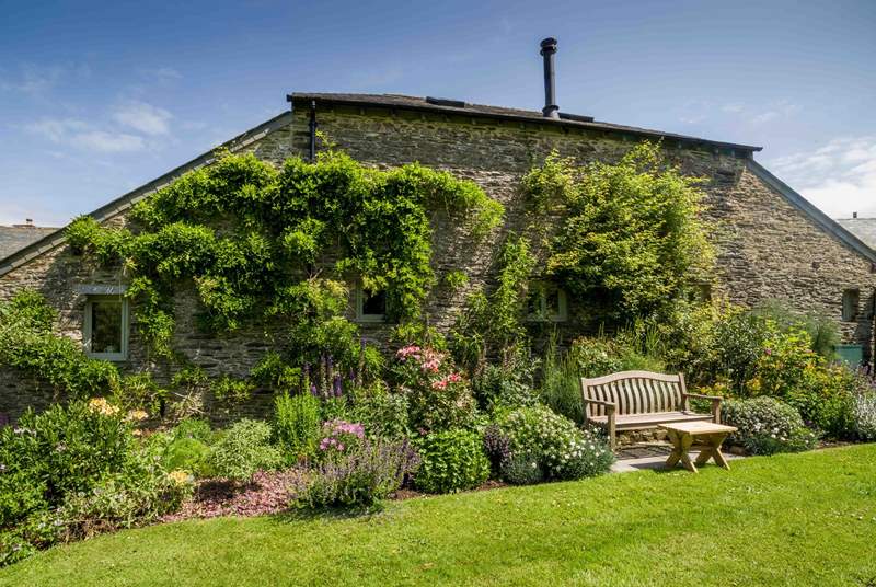 A carefully placed bench has been placed behind Leigh Barn for your extra comfort and enjoyment, when soaking up these amazing surroundings.