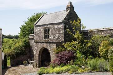 Leigh Barn is surrounded by breathtaking history.
