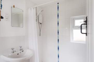 The large shower.