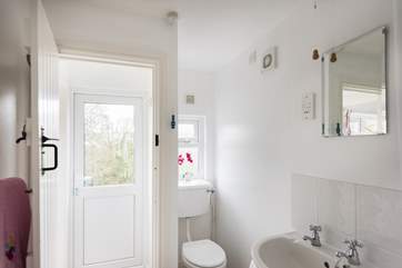 The shower-room can be found just off the kitchen on the ground floor.