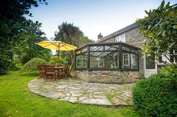 The Old Farmhouse is lovely, and the garden is large enough to play hide and seek.
