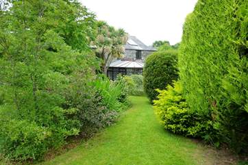 The lovely garden is ideal for young and old alike to enjoy.