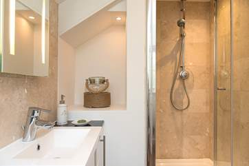 The en suite shower-room to Bedroom 2.