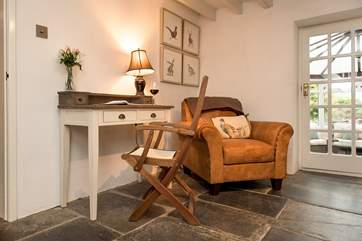 A quiet corner in the sitting-room.