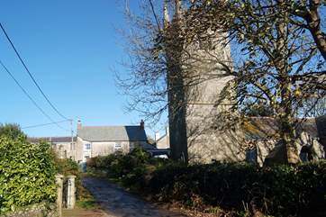 The cottage sits just behind the village church, hear the church bells ring on a Sunday morning.