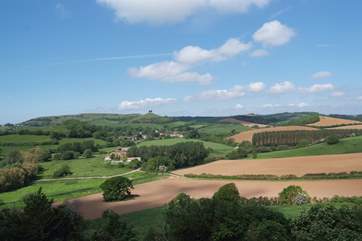 This is another iconic West Dorset landmark Colmer's Hill at Symonsbury, just outside Bridport.